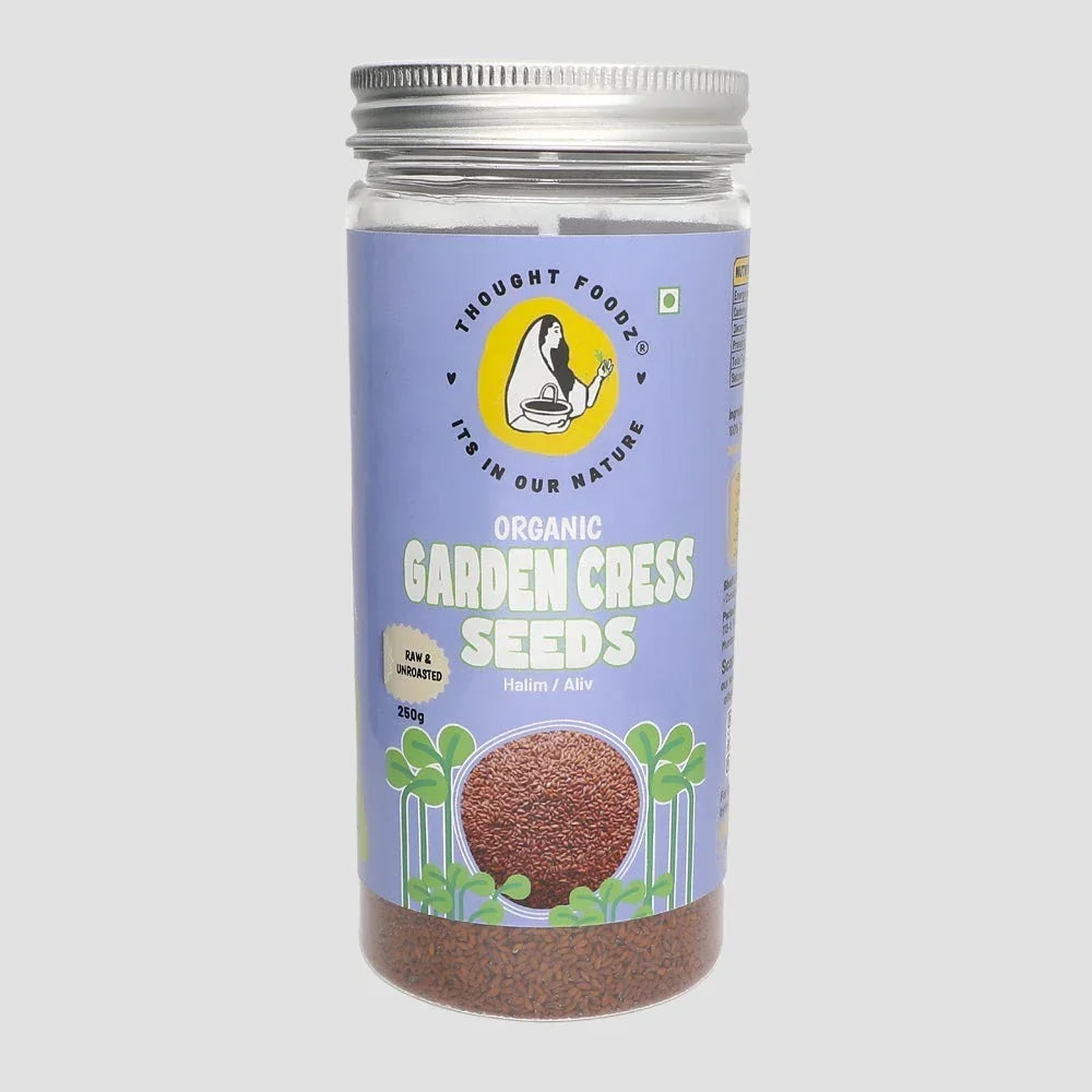 Buy Organic Garden Cress Seeds | Rich in Iron & Nutrients