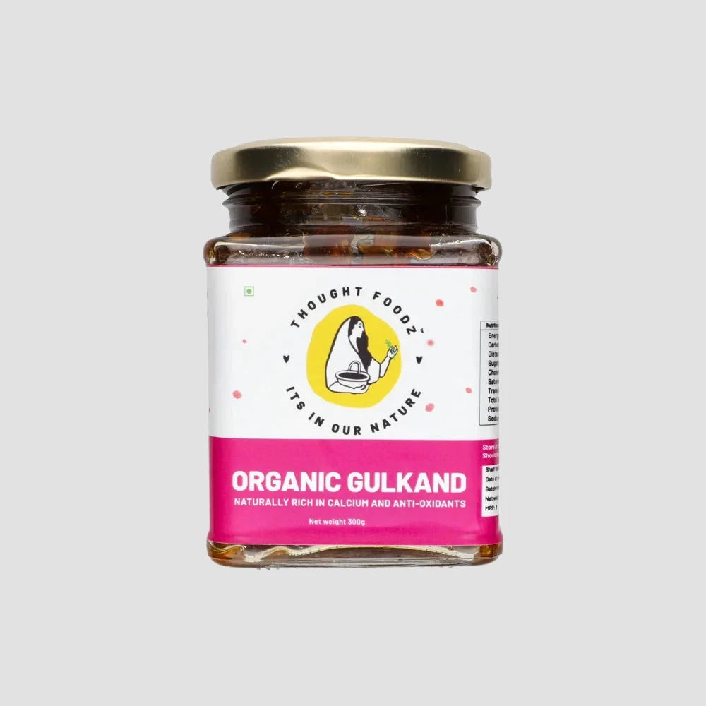 Gulkand (Rose Petal Jam) | Organic | 100% Natural | Sun-Cooked | Damask Roses