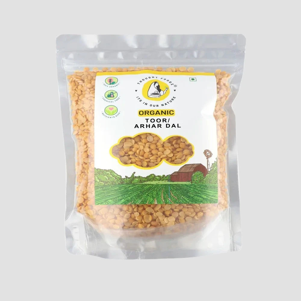 Tuvar Dal / Arhar / Pigeon Pea | Organic | Unpolished | Rich in Protein